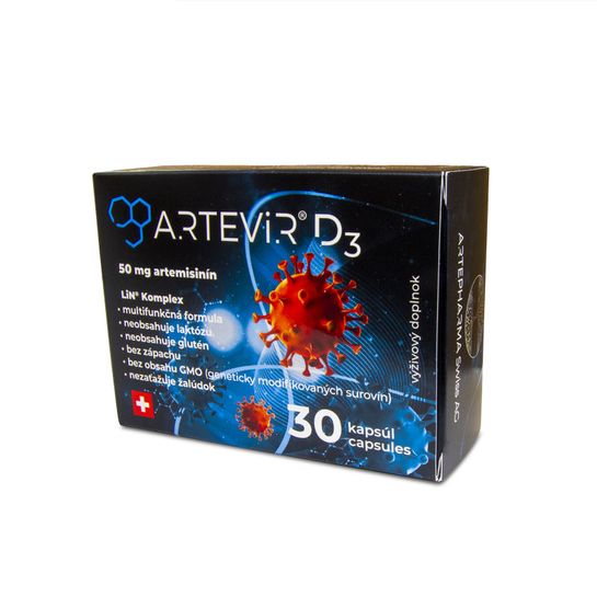Artevir D3 50 MG 30 kapslí
