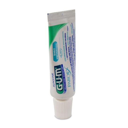 Cestovní balení zubní pasty na každodenní prevenci Gum Paroex 0,6