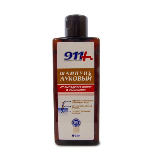 Cibulový šampon proti vypadávání vlasů 911+ 150ml