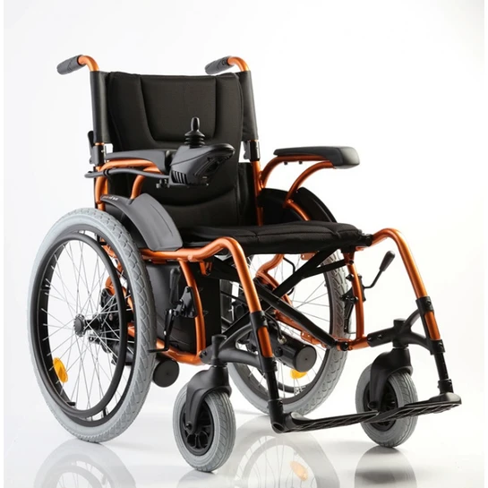 Elektrický invalidný vozík enrgeticky úsporný D130AL oranžový