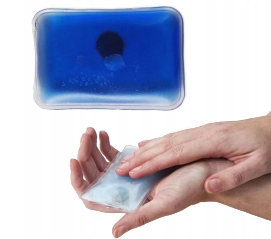 Hřejivý gelový polštářek na ruce, termofor