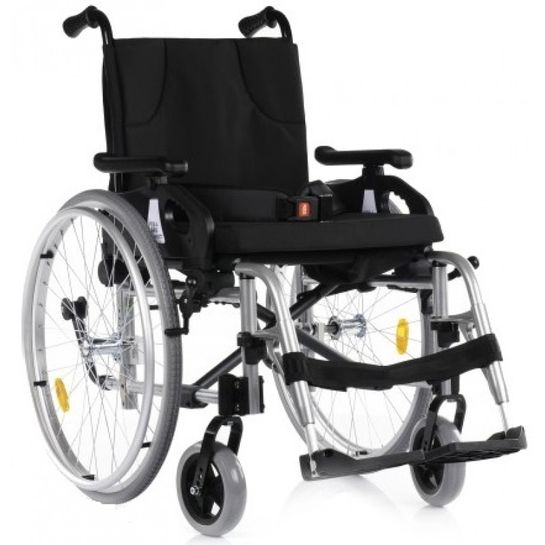 Invalidný vozík mechanický odľahčený Silver