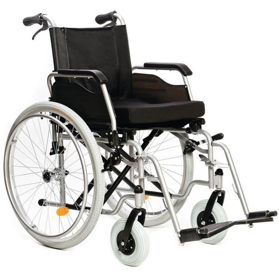 Invalidní vozík mechanický s poduškou a brzdami FORTE PLUS