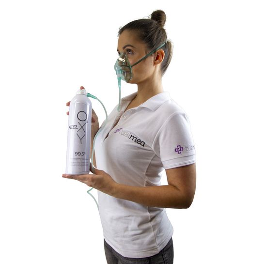 Kyslík ve spreji s maskou OXY 12L
