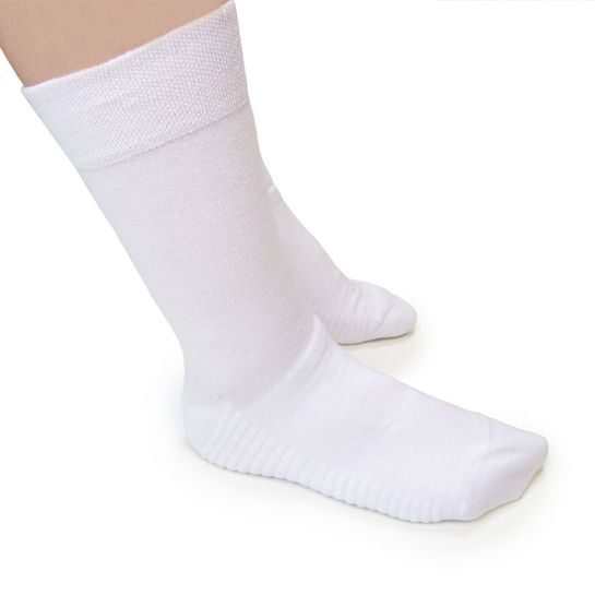 Masážní ponožky pro diabetiky UNISEX Loana bílé