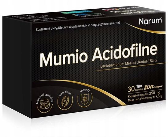 Narum Narine Mumio acidofilné 250 mg probiotikum, 30tbl
