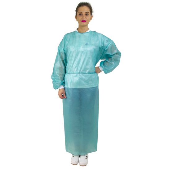 Nepromokavý lékařský plášť nesterilní XL