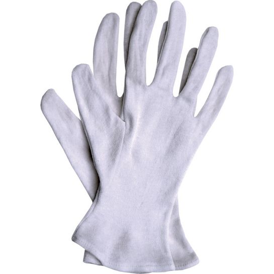 Ochranné rukavice bavlněné L