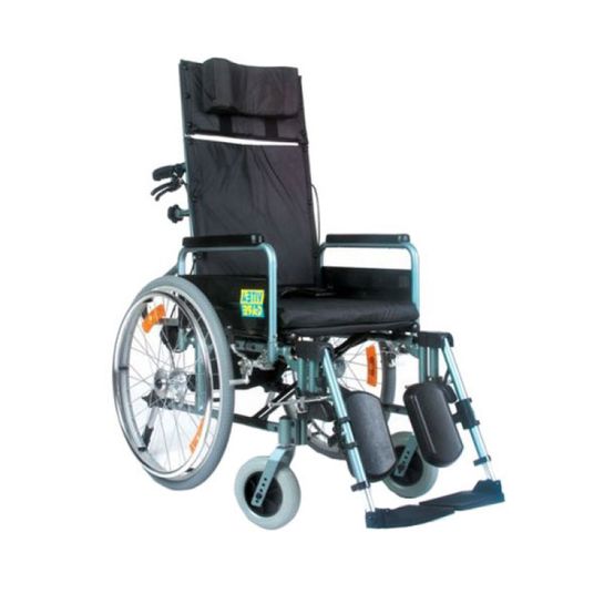 Polohovatelný mechanický invalidní vozík RECLINER EXTRA