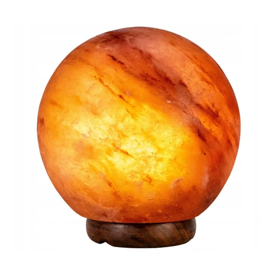 Přírodní solná lampa Koule 13 cm