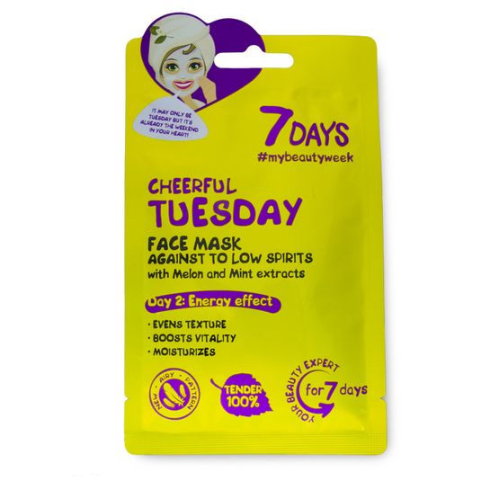 Regenerační pleťová maska 7 Days Cheerful Tuesday