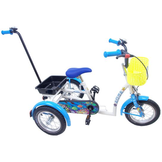 Rehabilitační tříkolový kolo pro děti 3 - 7 let AQUA