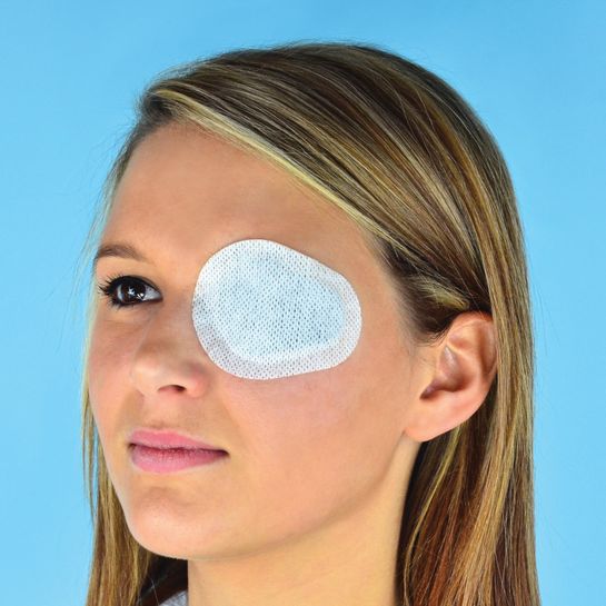 Samolepící netkané oční obvazy s absorpční vložkou 1 ks