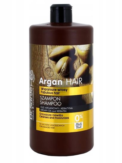 Šampon pro poškozené vlasy s arganovým olejem DR.Santé 1000ml