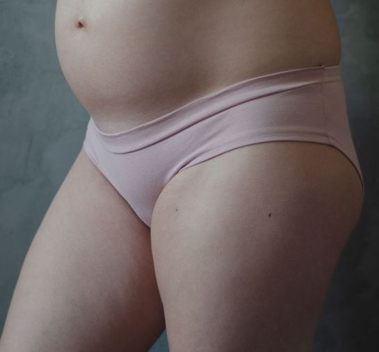 Těhotenské kalhotky pod bříško Bella  4ks