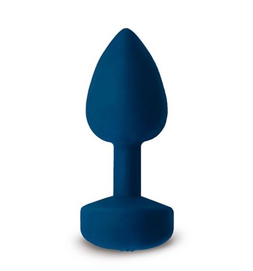 Velký vibrační anální kolík Gvibe Gplug modrý