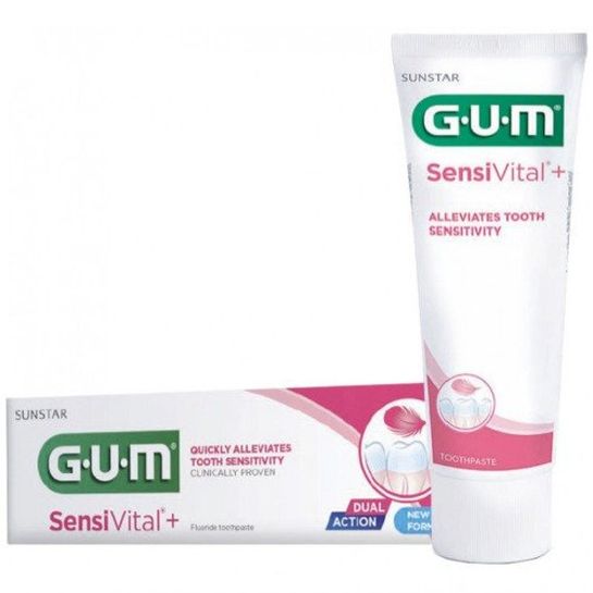 Zubní pasta pro citlivé zuby GUM SensiVital + 75 ml