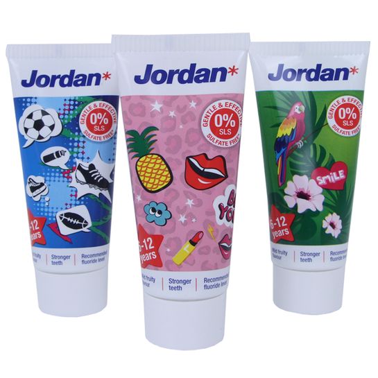 Zubní pasta pro děti 6 - 12 let Jordan 50 ml